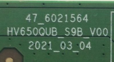 T-CON PARA TV VIZIO / NUMERO DE PARTE 44-9771949O / 47_6021564 / 44-97719490 / PANEL TPT750WR-QUBS7A.K REV:SN2PB / DISPLAY HV750QUB-S7A / MODELO P75Q9-J03 LTYUH7 - Imagen 2